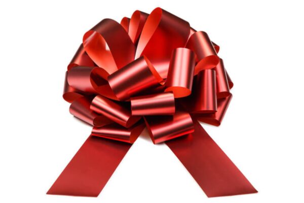 En stor dekorativ sløjfe 30 cm