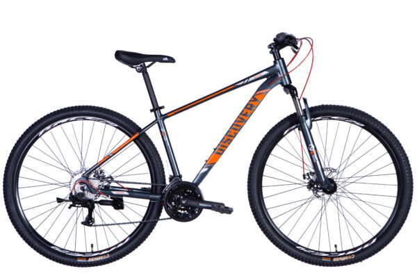 MTB Cykel Bastion 29", Aluminium, 155-185 cm, 21 Gear, Grå