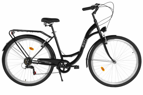 Herrecykel Dallas Men 28”, 165-190 cm, 7 gear, Sort