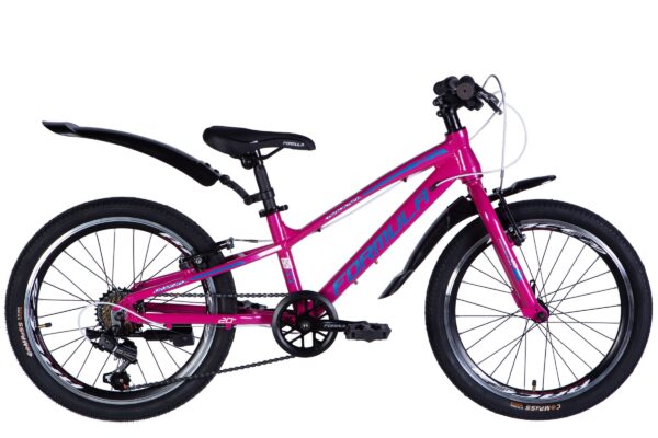 Børnecykel Acid 20", Aluminium, 110-140 cm, 7 gear, Lyserød