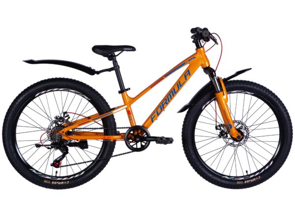 Børnecykel Acid 24", Aluminium, 120-150 cm, 7 gear, Orange