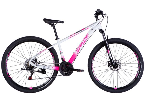 MTB cykel Mercury Space Aluminium 29", 155-175 cm, 21 gear, Lyserød.