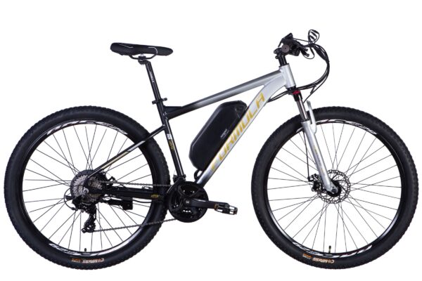 Elcykel F-1 Aluminium, 28″, 7 gear, 175 cm-190 cm, 40 km, Grå.