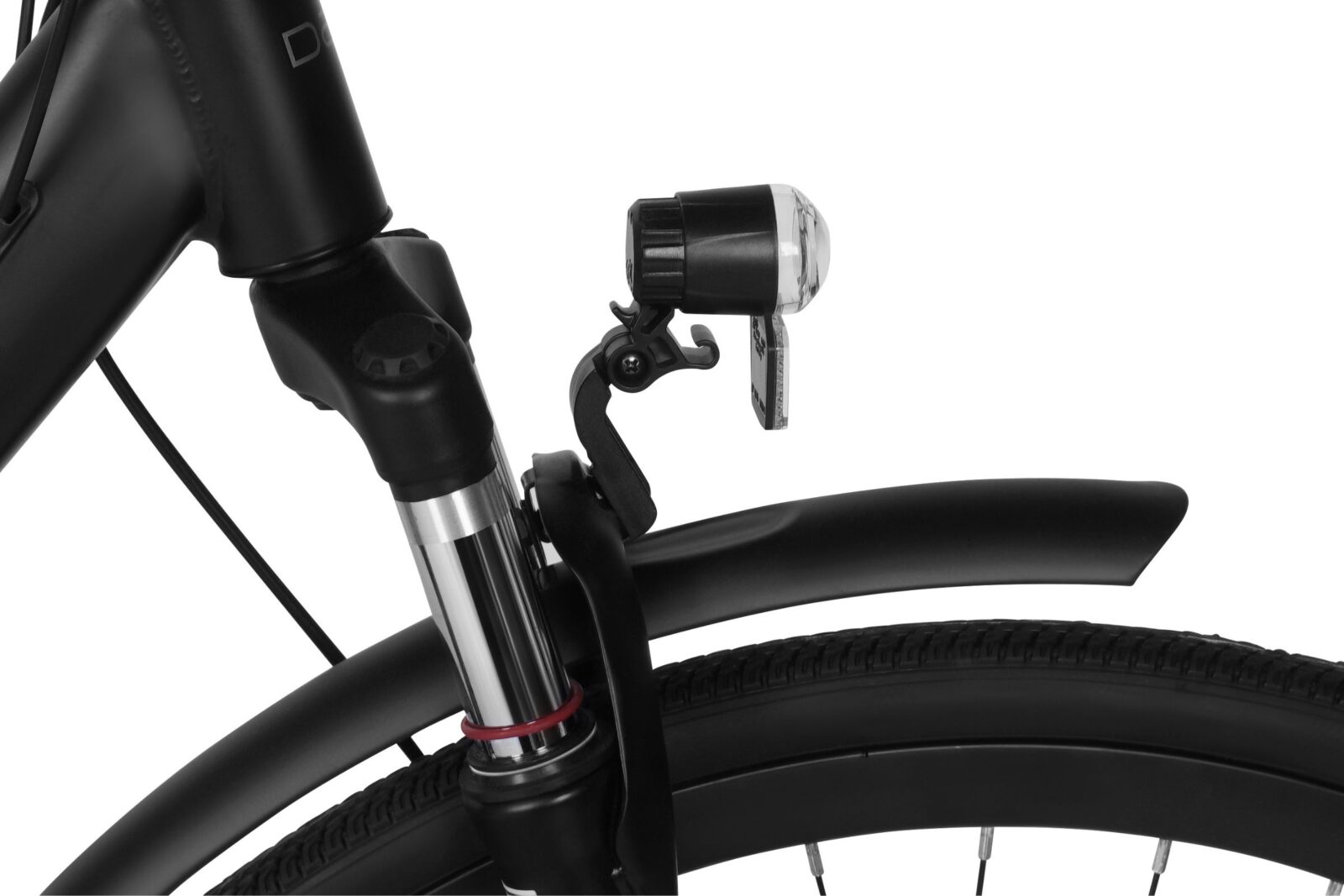 trekkingcykel davi adventuro 28", 160 185 cm, 21 gear, sort