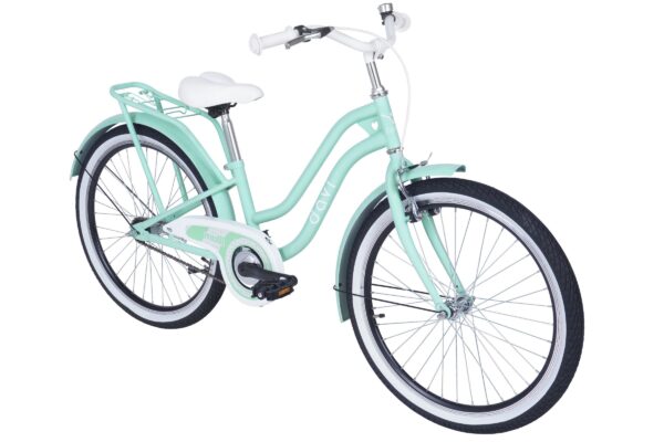 pigecykel davi molli, 24", 130 165 cm, 1 gear, grøn