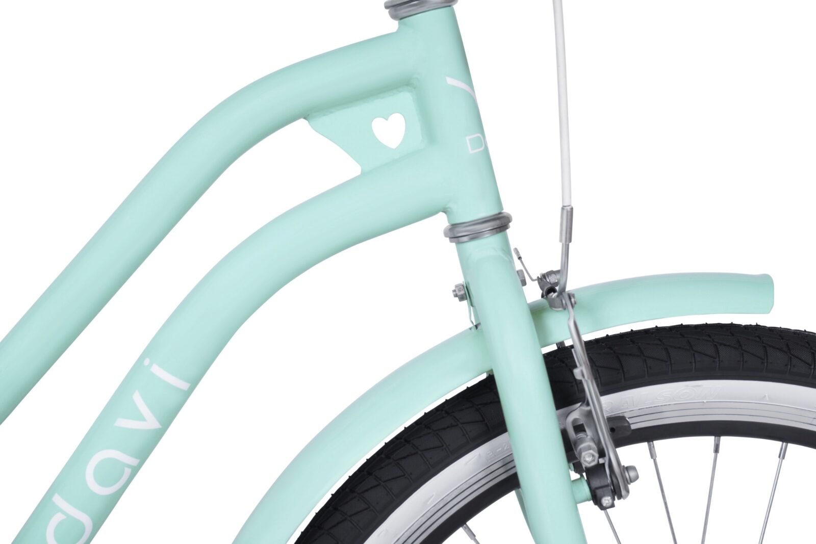 pigecykel davi molli, 24", 130 165 cm, 1 gear, grøn