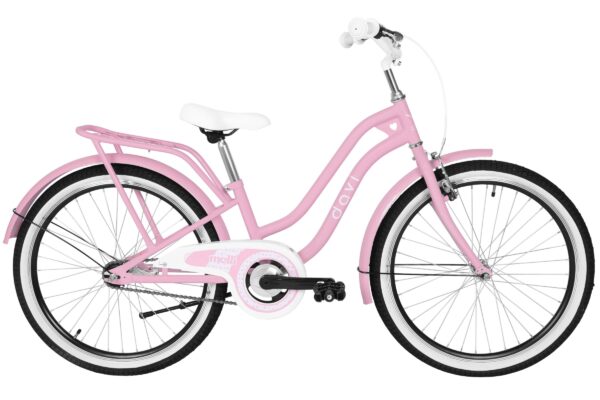 pigecykel davi molli, 24", 130 165 cm, 1 gear, lyserød