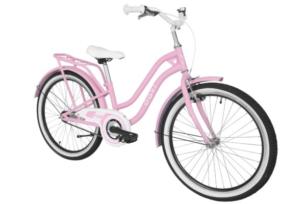 pigecykel davi molli, 24", 130 165 cm, 1 gear, lyserød