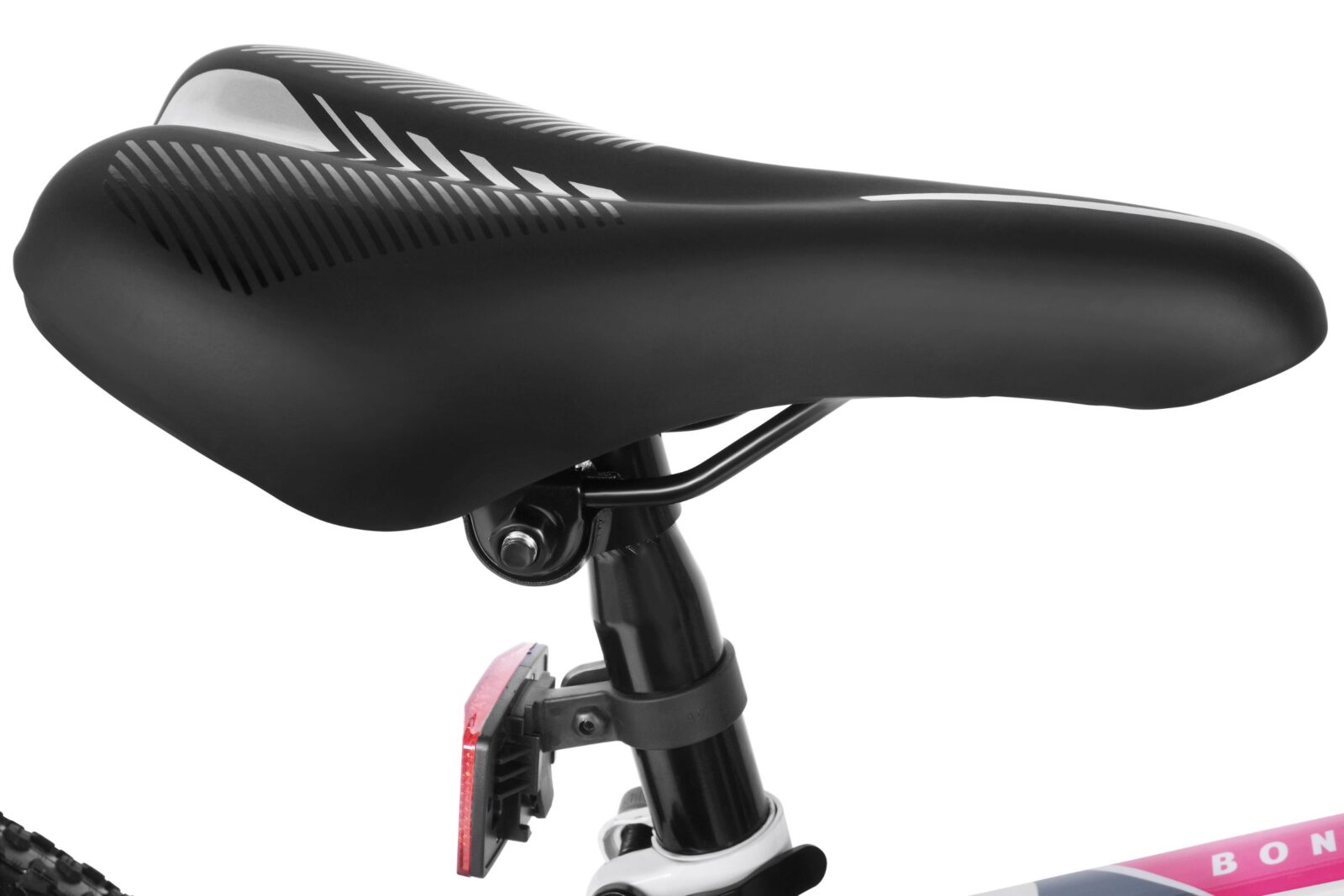 bicicleta mtb bonita 26", 145 170 cm, 21 viteze, alb/roz