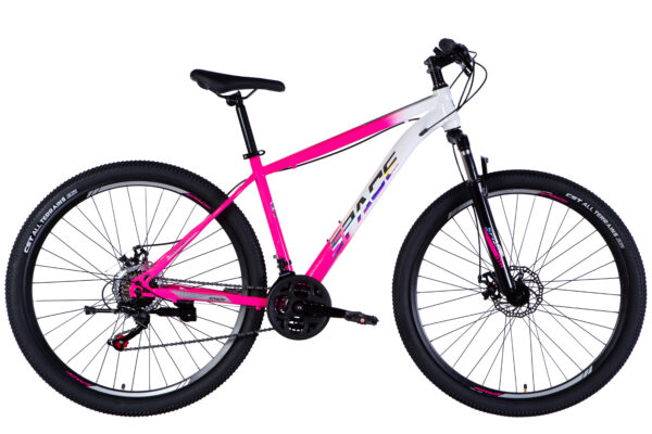 mountainbike mars 29", 170 195 cm, 21 gear, sort/rød (copy)