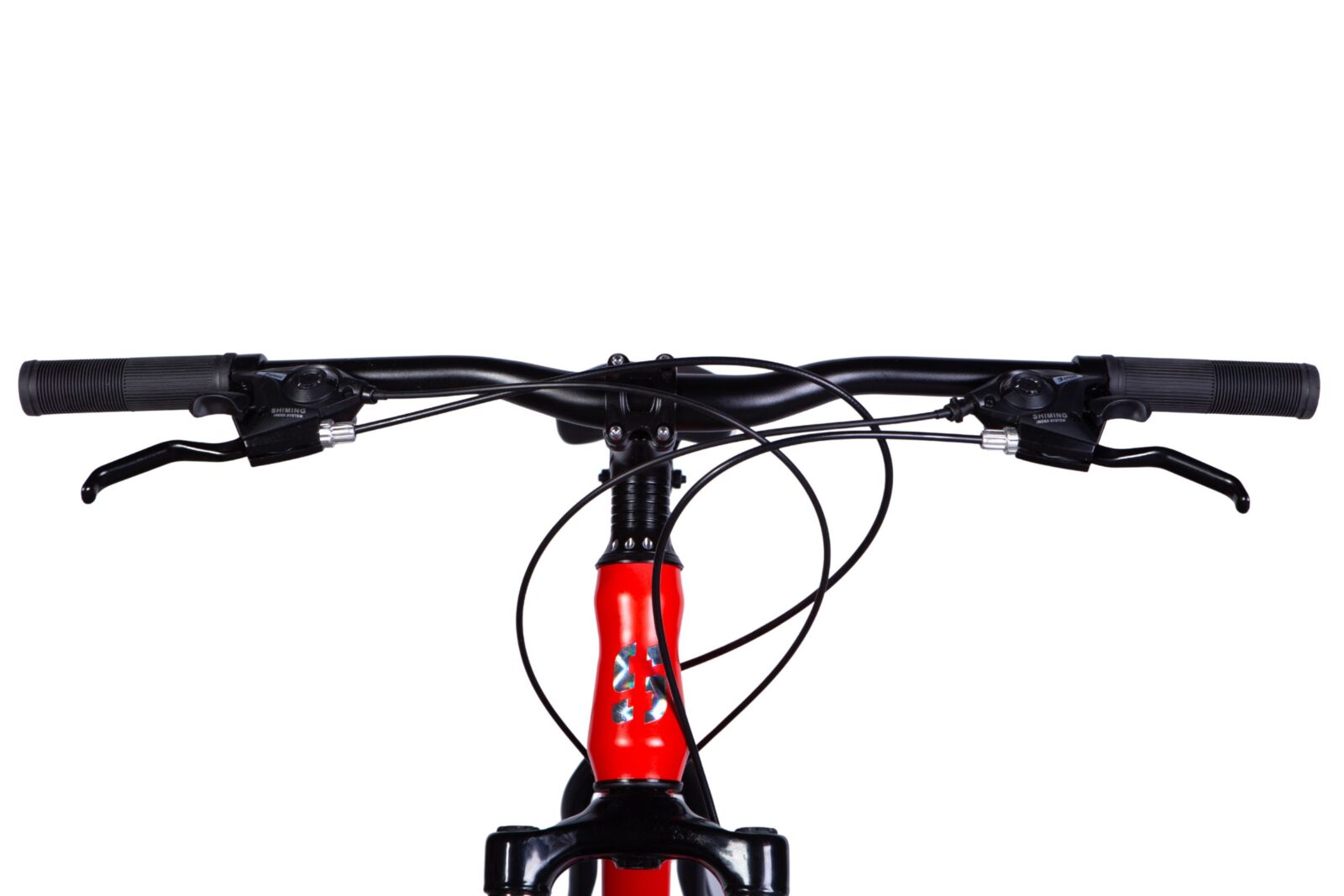 mountainbike mars 29", 170 195 cm, 21 gear, sort/rød