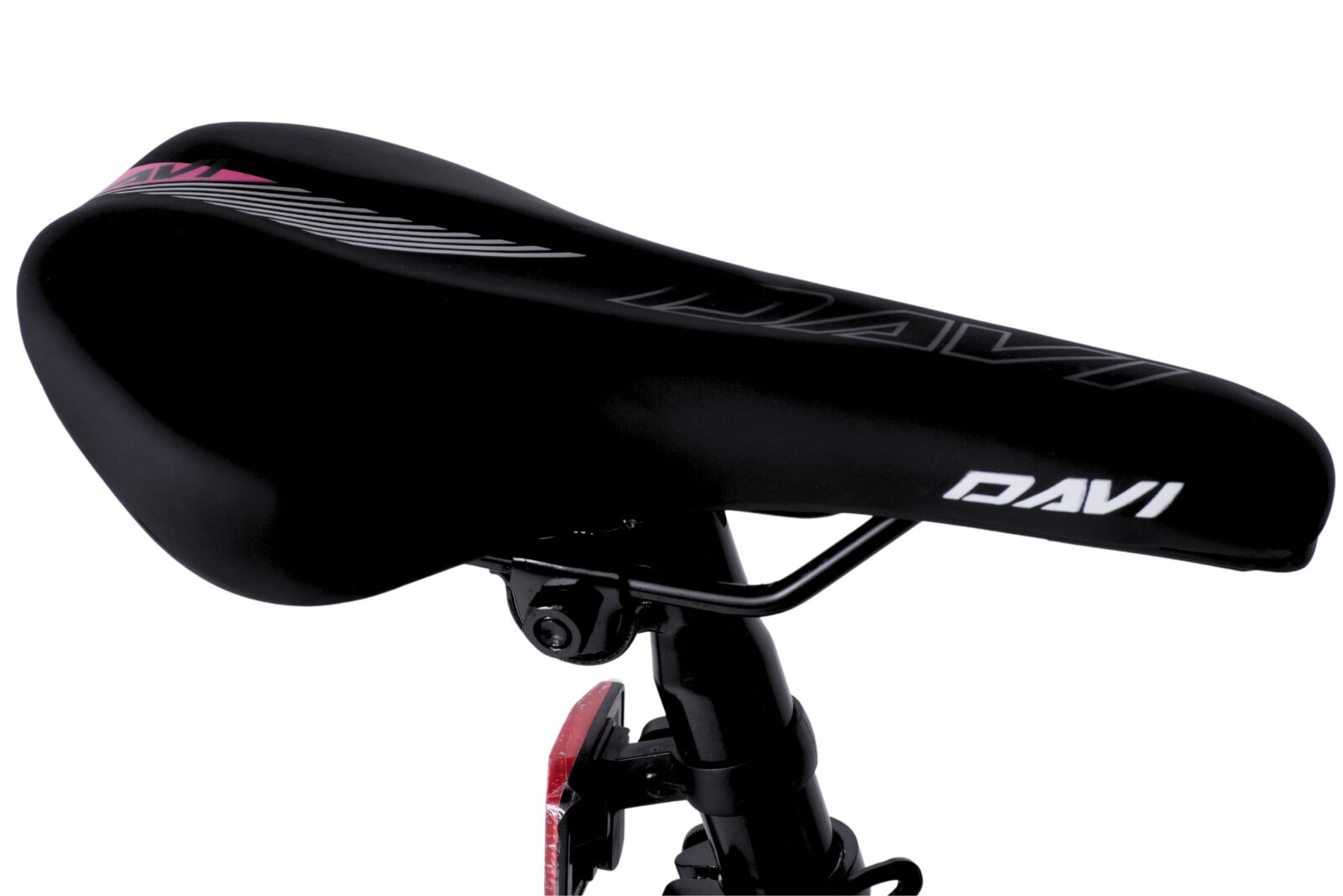 mountainbike davi bonita 27,5", 160 185 cm, 21 gear, lyserød/hvid