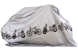 Beskyttelsesbetræk til en cykel