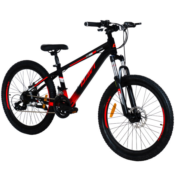drengecykel davi montaro aluminium, 24