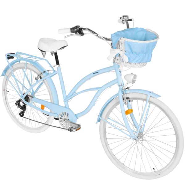 damecykel davi bianca cruiser aluminium, 28