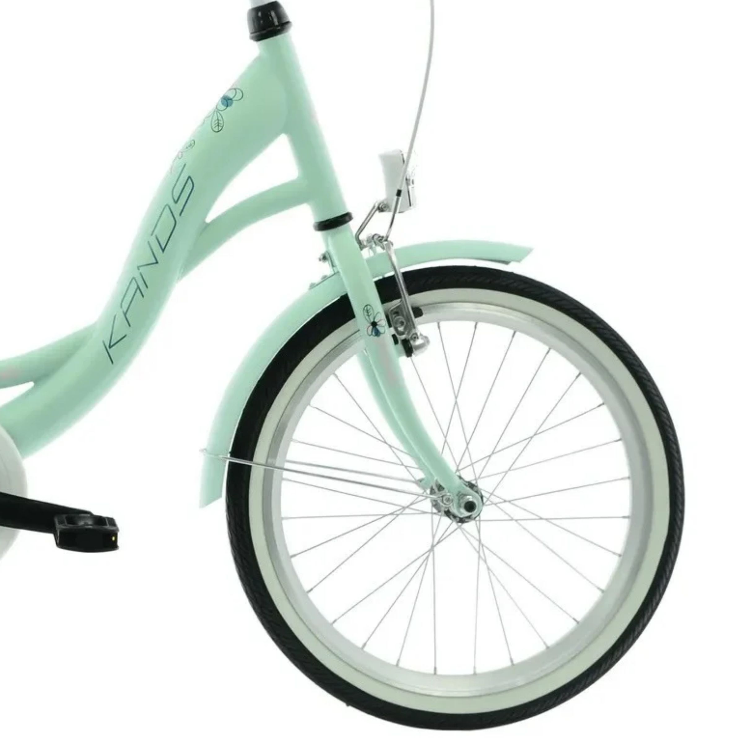 pigecykel kands diana 20”, 100 140 cm, 1 gear, grøn