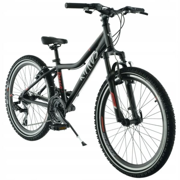 cykel kands dragon 24'', 130–165 cm, sort