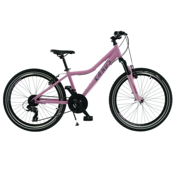 cykel kands dragon 24'', 130–165 cm, lyserød.