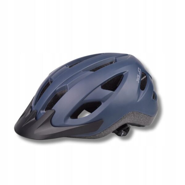 cykelhjelm bh c32, led belysning, 53 60 cm, marineblå