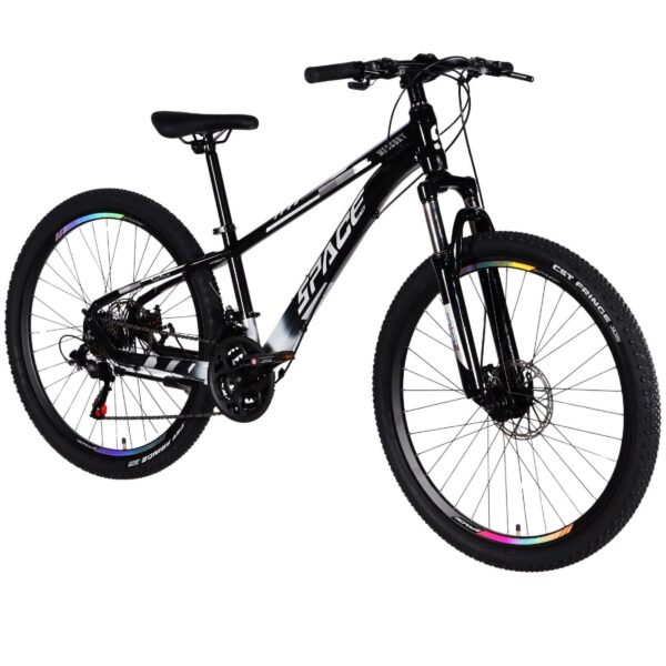 mountainbike mercury aluminium 26", 145 170 cm, 21 gear, sort