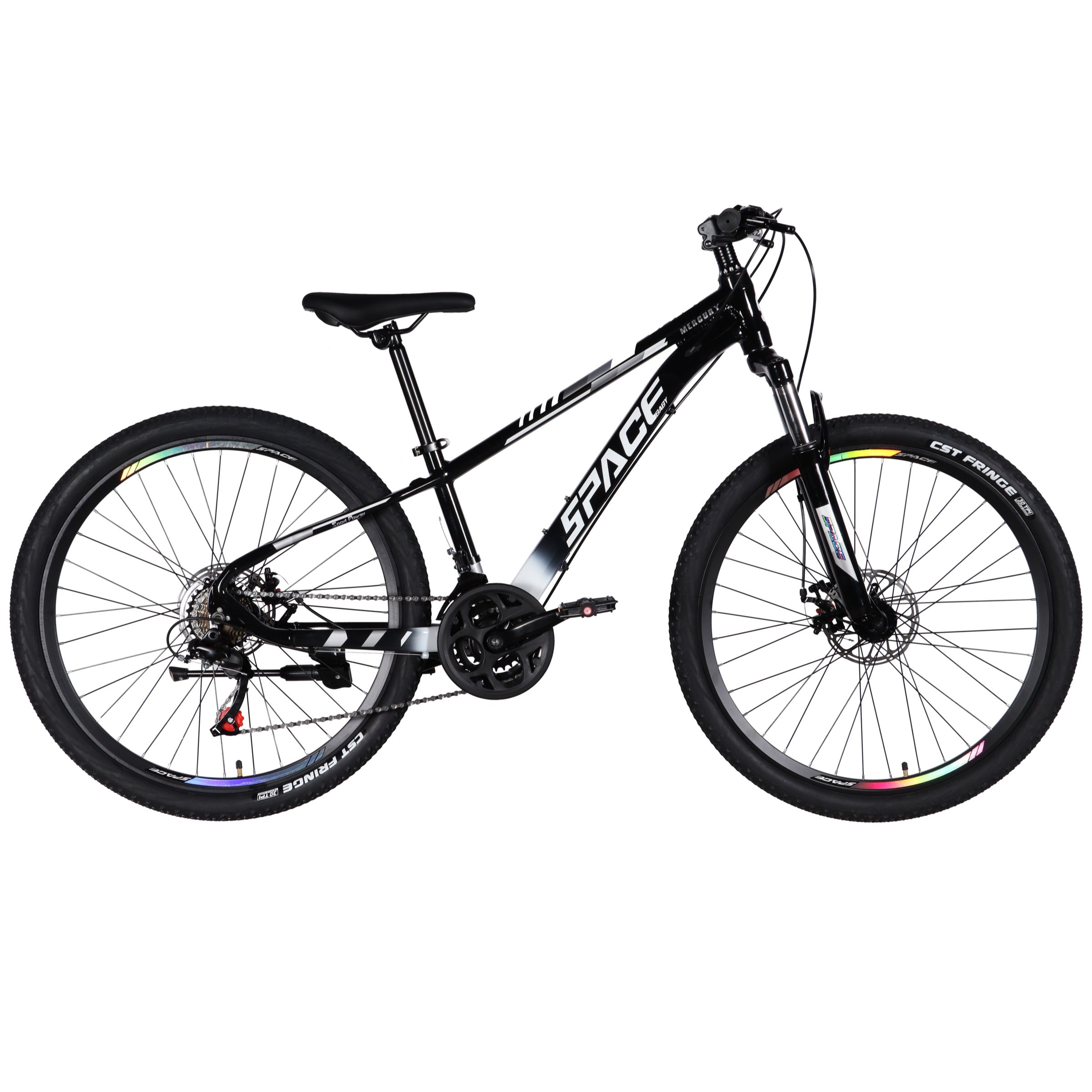 Mountainbike Mercury Aluminium 26", 145-170 cm, 21 gear, Sort